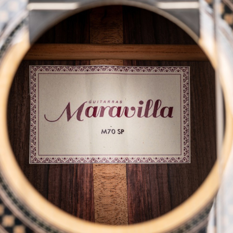 Maravilla M70 SP, Fichte / Palisander vollmassiv